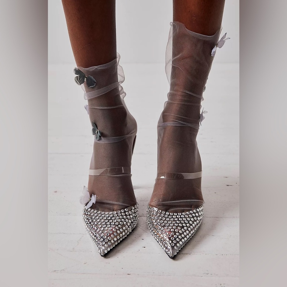 Jeffrey Campbell Emily Embellished Heels - Picture 2 of 9